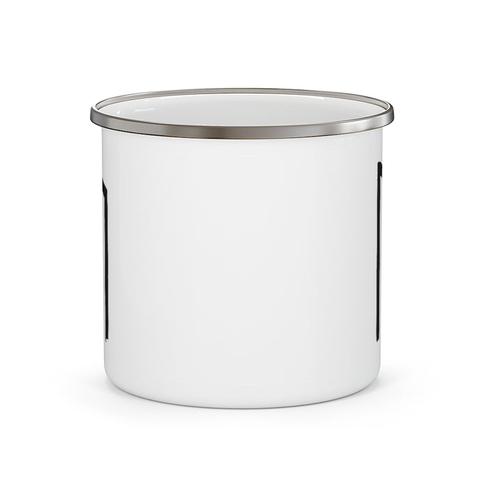 Uruz (Strength) Viking Rune Enamel Camping Mug Scandinavian Design Studio