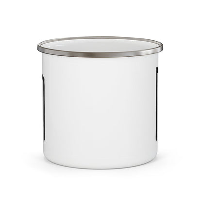 Uruz (Strength) Viking Rune Enamel Camping Mug Scandinavian Design Studio