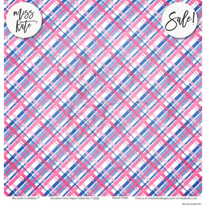 Vacation Time - Paper & Sticker Kit 12X12 (Ds)