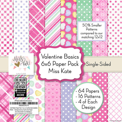 Valentine Basics - 6X6 Paper Pack (Ss)