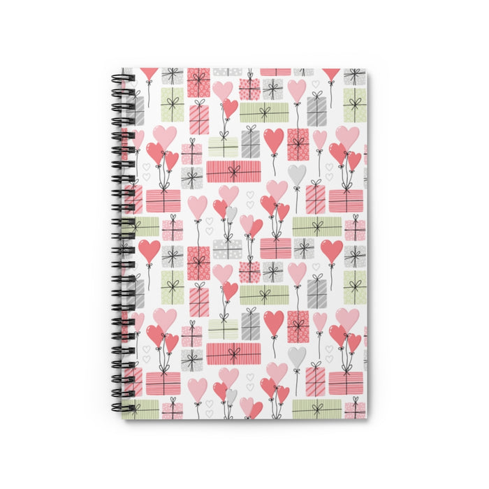 Valentine Gifts Spiral Lined Notebook