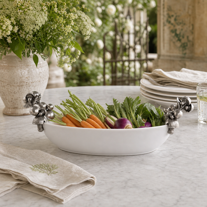 Vegetable Stoneware Dish 6