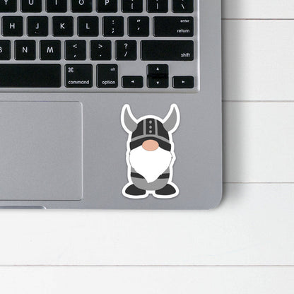 Viking Boy Gnome Sticker Scandinavian Design Studio