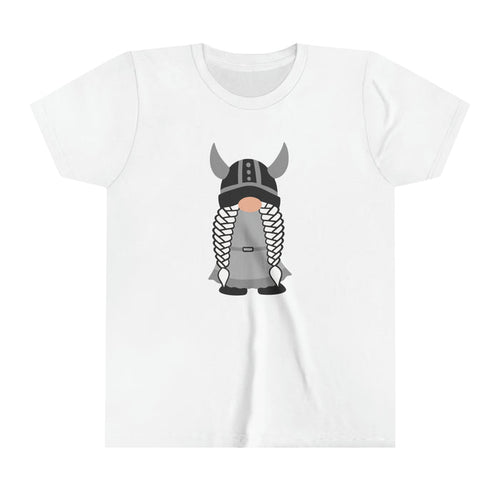 Viking Girl Gnome Kids T-Shirt