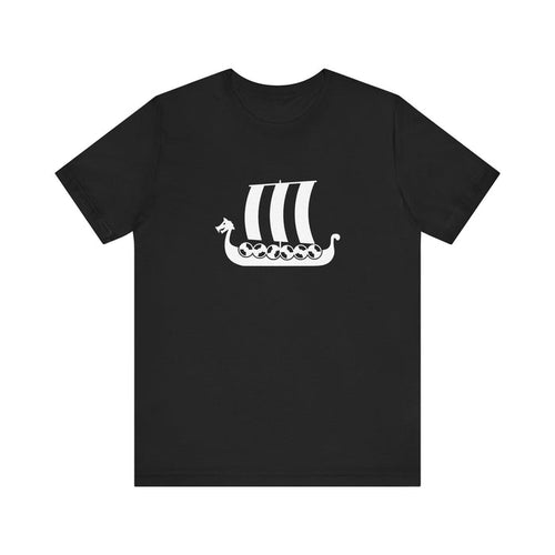 Viking Ship Unisex T-Shirt - Scandinavian Design Studio