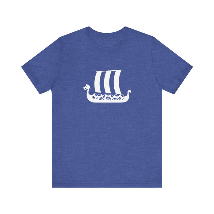 Viking Ship Unisex T-Shirt - Scandinavian Design Studio