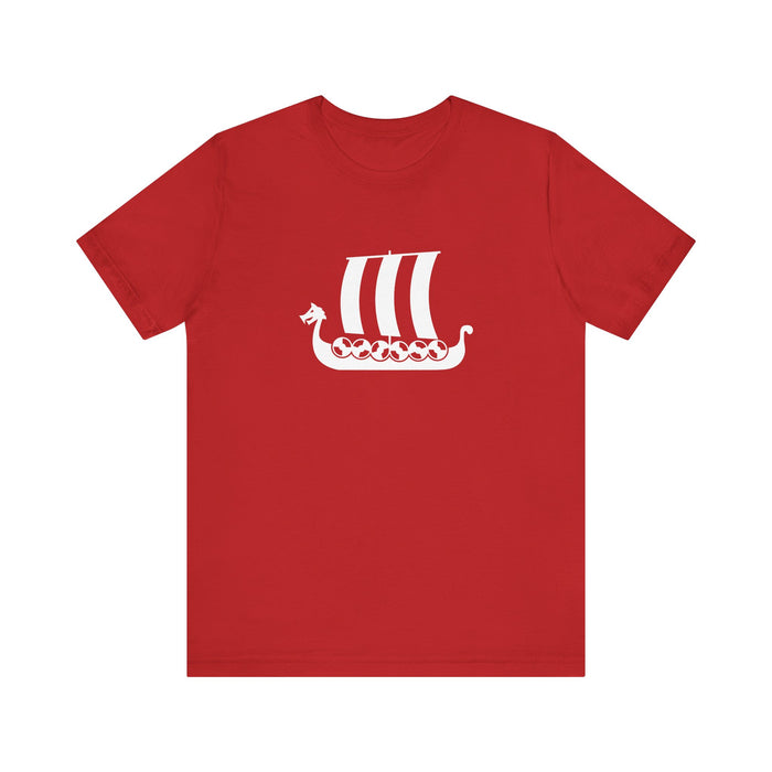 Viking Ship Unisex T-Shirt - Scandinavian Design Studio