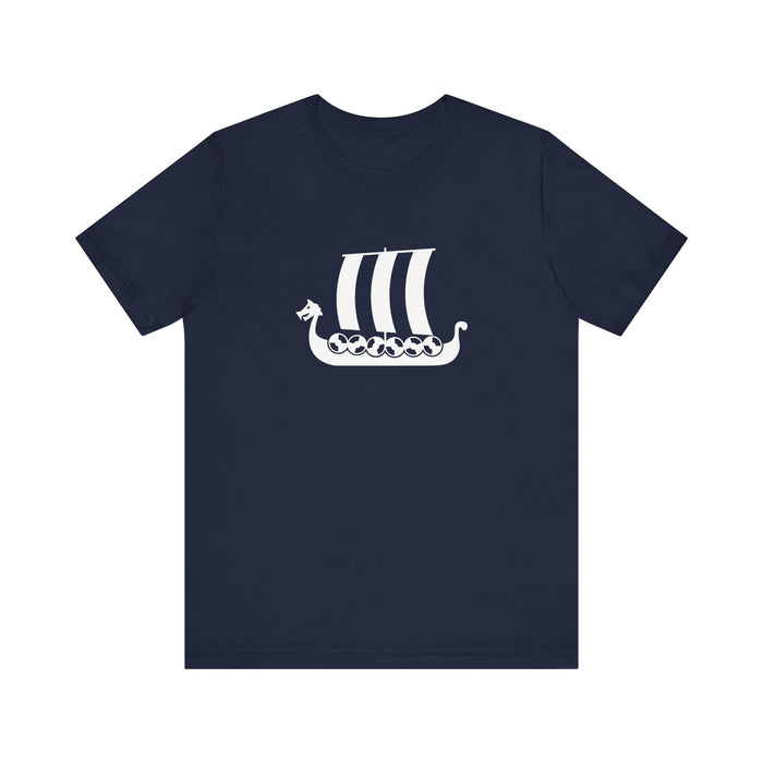 Viking Ship Unisex T-Shirt - Scandinavian Design Studio