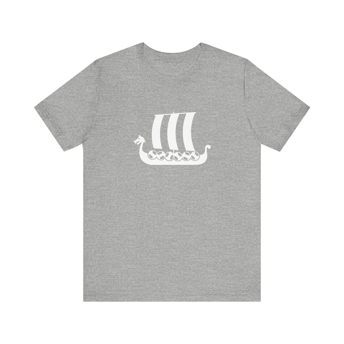 Viking Ship Unisex T-Shirt - Scandinavian Design Studio