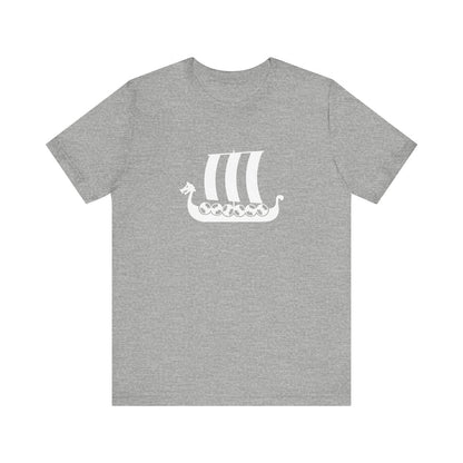 Viking Ship Unisex T-Shirt - Scandinavian Design Studio