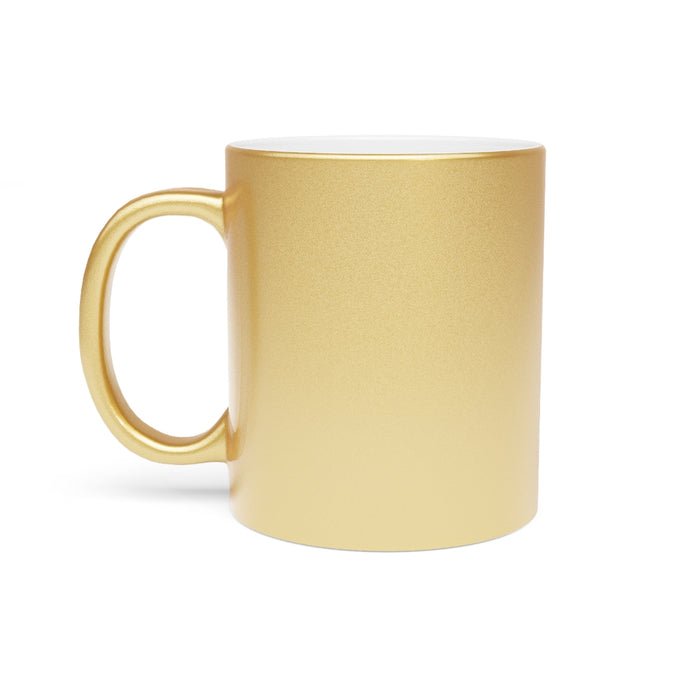We Wish You A Merry Christmas Metallic Mug