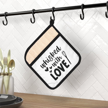 Whisked With Love You Pot Holder