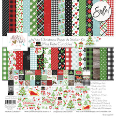 White Christmas - Paper & Sticker Kit 12X12 (Ds)
