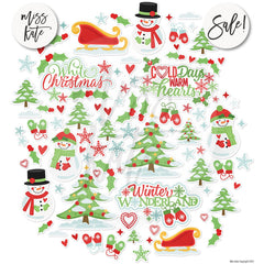 White Christmas - Paper & Sticker Kit 12X12 (Ds)