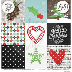 White Christmas - Paper & Sticker Kit 12X12 (Ds)