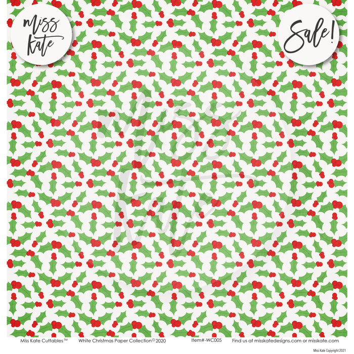 White Christmas - Paper & Sticker Kit 12X12 (Ds)
