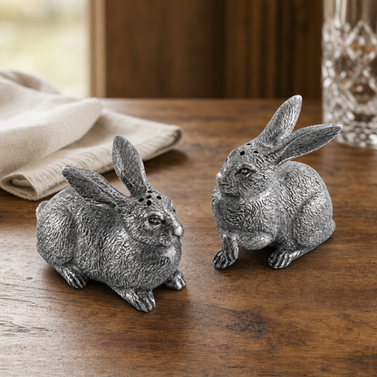 Wild Hare Salt and Pepper Set 3