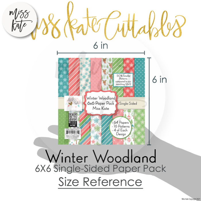 Winter Woodland - 6X6 Paper Pack (Ss)