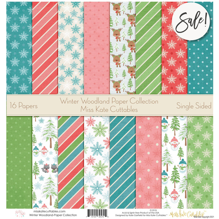 Winter Woodland - Paper Pack 12X12 (Ss)