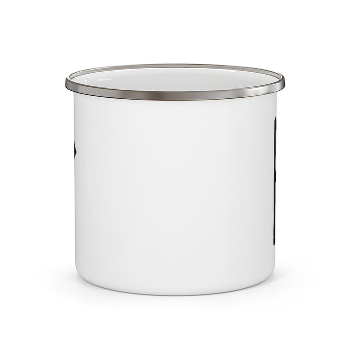Wunjo (Joy) Viking Rune Enamel Camping Mug Scandinavian Design Studio