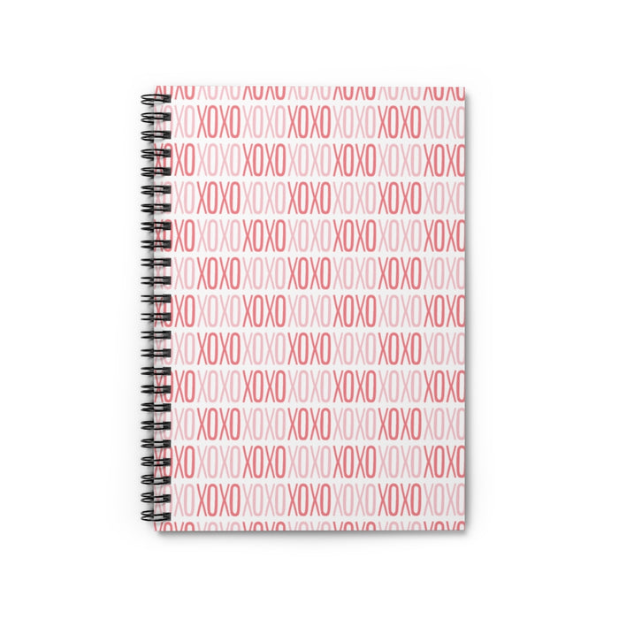 XOXO Spiral Lined Notebook