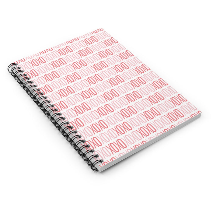 XOXO Spiral Lined Notebook