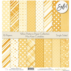 Yellow Patterns - Paper Pack 12X12 (Ss)