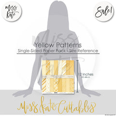 Yellow Patterns - Paper Pack 12X12 (Ss)