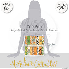 Zoo Fun - Paper Pack 12X12 (Ss)